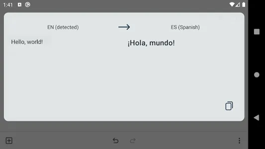 TapTap translator screenshot 2