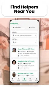 DoEmploy: Domestic Employment screenshot 1
