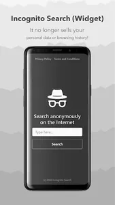 Incognito Search (Widget) screenshot 0