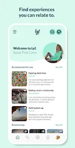 Lyf App - Social That Cares screenshot 0
