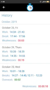HowLong screenshot 3