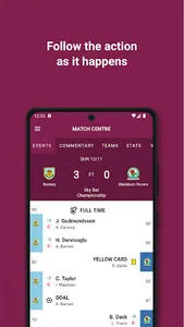 Burnley FC screenshot 4