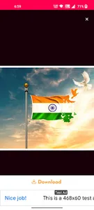 Independence Day Wishes Lines screenshot 0