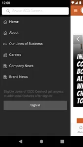 ISCO Connect screenshot 1
