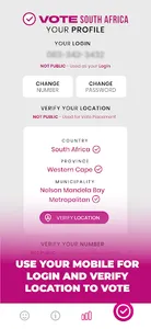 Vote South Africa screenshot 1