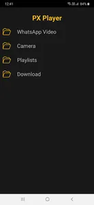 PX Player screenshot 1