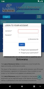 Laws of Botswana screenshot 3