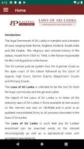 Laws of Sri Lanka screenshot 1