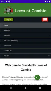 Laws of Zambia screenshot 2