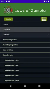 Laws of Zambia screenshot 5