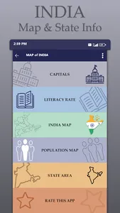 India State Map And Capital screenshot 1