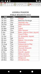 Indian Holiday 2023 screenshot 4