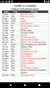 Indian Holiday 2023 screenshot 5