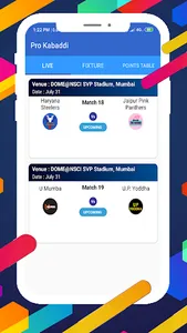 Live Pro kabaddi Match and Dp  screenshot 2