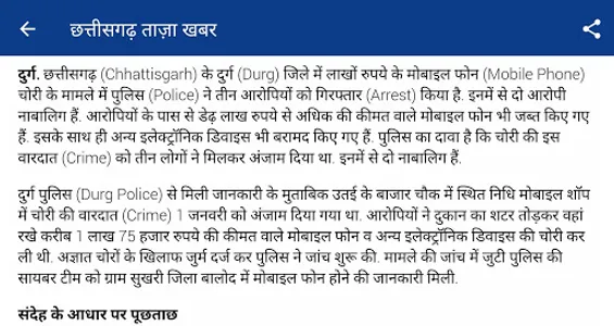Chhattisgarh News screenshot 3