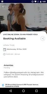 Indigo Yoga Studio screenshot 4