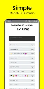 Gaya Teks Di Obrolan Wa Keren screenshot 0
