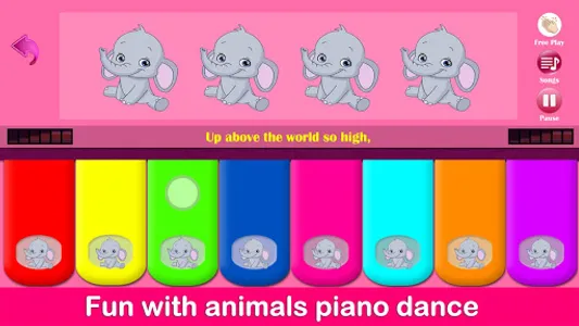 Kids Pink Piano Music & Songs screenshot 19