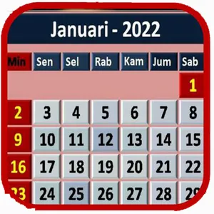 Kalender 2022 den daftar hari  screenshot 6