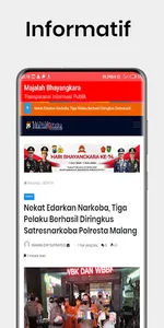 Majalah Bhayangkara screenshot 2