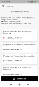 Lacak Paket SiCepat Express screenshot 3