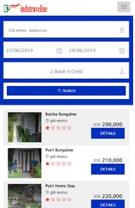 indotraveline, Hotels, Fast Bo screenshot 1