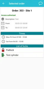 BLE Access Control screenshot 3