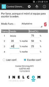 Control Dimming NFC screenshot 3