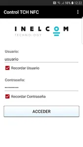 Control Hidrante NFC screenshot 0