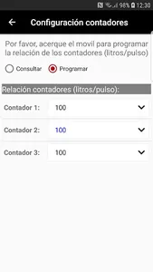 Control Hidrante NFC screenshot 6