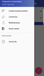 Telegestión Alumbrado screenshot 1