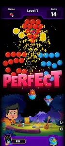 Bubble Shooter War - Online screenshot 0