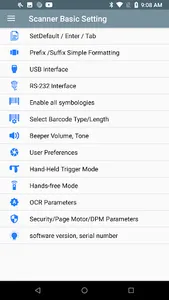 Zebra Scanner Setting App screenshot 9