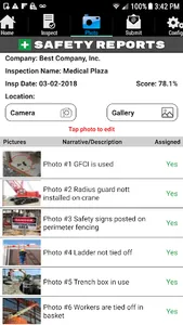 Safety Reports Inspection App screenshot 5