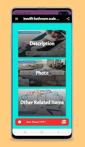 inevifit bathroom scale guide screenshot 0