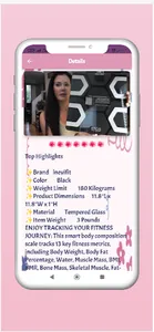 NEVIFIT EROS Body Scale Guide screenshot 1