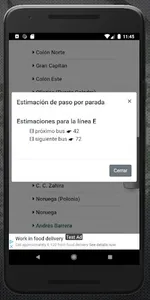 Línea E Córdoba - Autobús AUCO screenshot 4