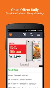 Infibeam Online Shopping App screenshot 1