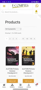 Comptes Bookstore screenshot 1