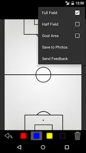 InfiniteSoccer Whiteboard screenshot 3