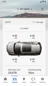 MyINFINITI App screenshot 1