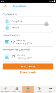 Intercity Travels screenshot 1