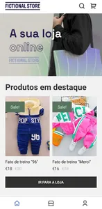 Fictional Store screenshot 1
