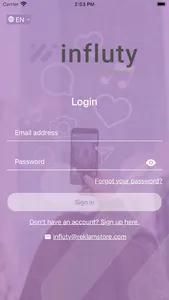 Influty - Influencer Ads screenshot 0
