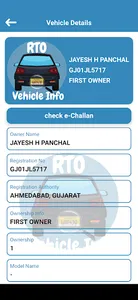 RTO Vehicle Information app screenshot 8