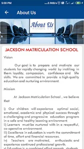 Jackson Matriculation School screenshot 2