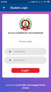 M.V.M CAMBRIDGE VIDYAMANDIR screenshot 1