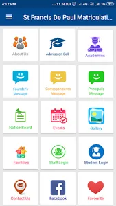 St. Francis De Paul Matriculat screenshot 0