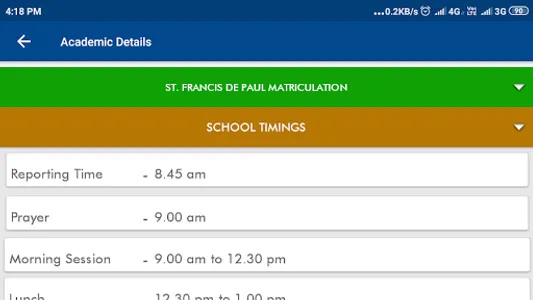 St. Francis De Paul Matriculat screenshot 10