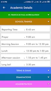 St. Francis De Paul Matriculat screenshot 7